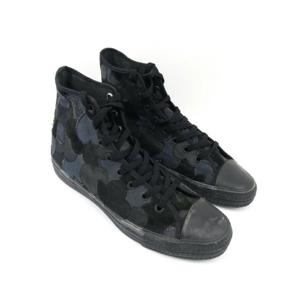 Number Nine Crying Heart Patchwork Shoes